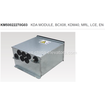 Módulo KM50022270G03 KDA con BCX08 para ascensores Kone